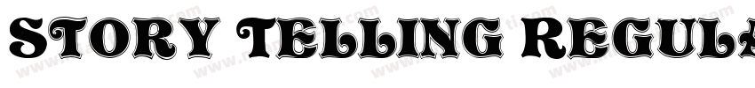 Story Telling Regular字体转换